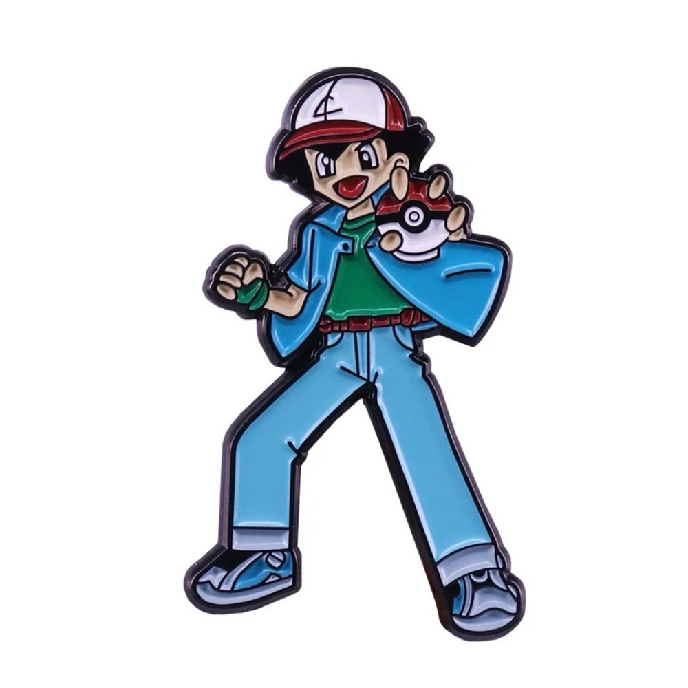 Colorful Pokemon Anime Enamel Pin
